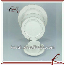 Hot Style Wholesale Ceramic Porcelain Round Plate Tableware Dinnerware